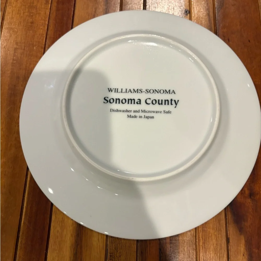 Williams-Sonoma Sonoma County Salad Plate, Made in Japan, 8 1/4